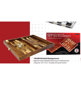 Marbled Backgammon 10.5"