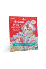 Origami Papers Flower Patterns