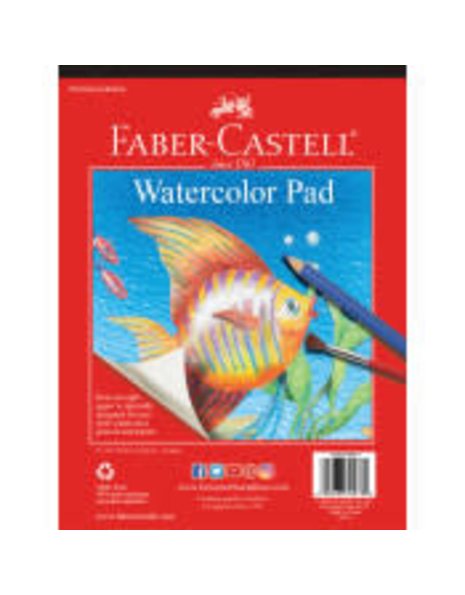 Faber-Castell Water Color Pad 9"x12"