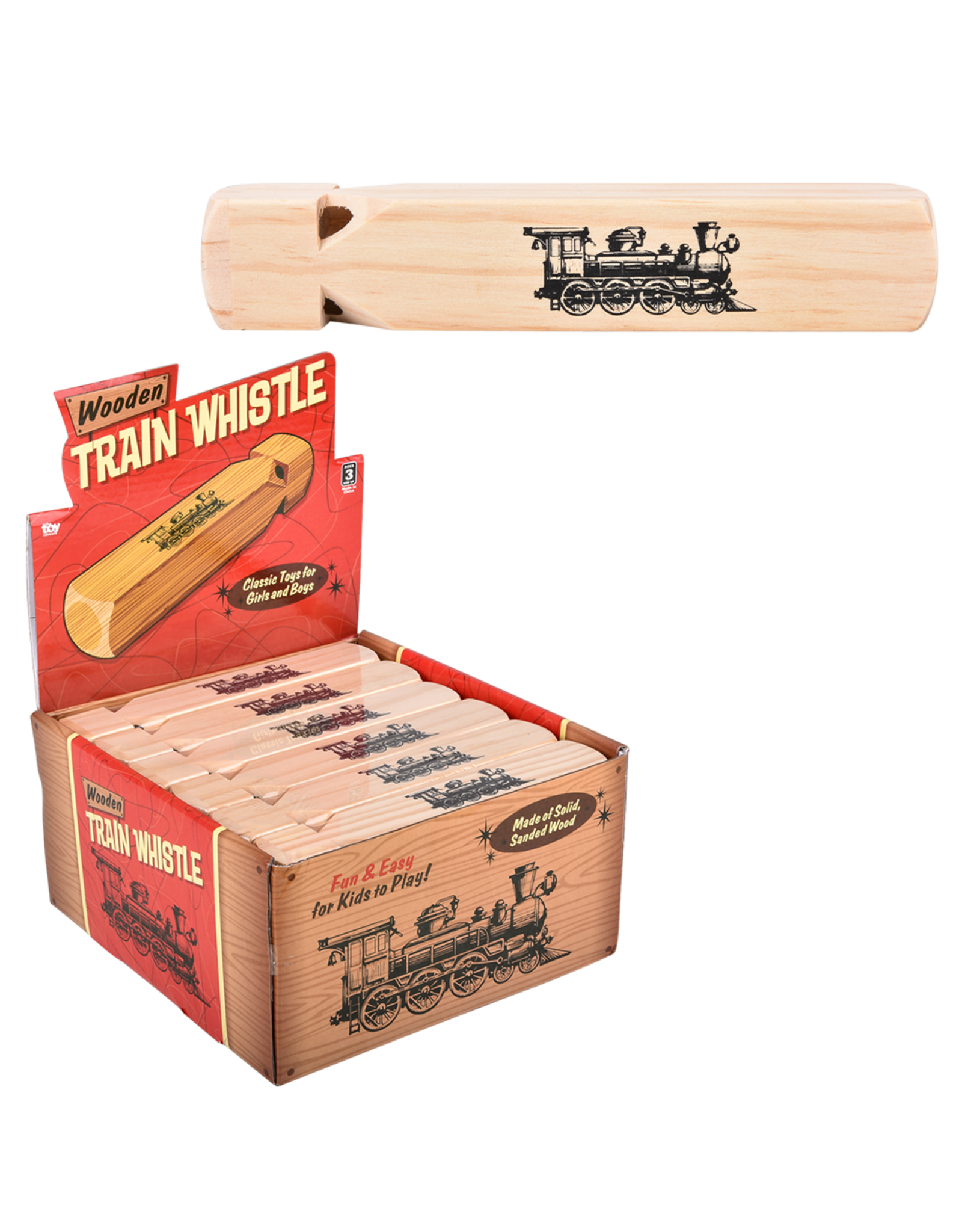 7.5" Wooden Slide Whistle