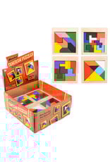 4" Wooden Tangram Puzzles
