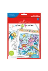 Faber-Castell Paint By Number Mermaid Pets Wall Art