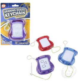 Drawing Board with Backpack Clip (3.25"x4" various colors)
