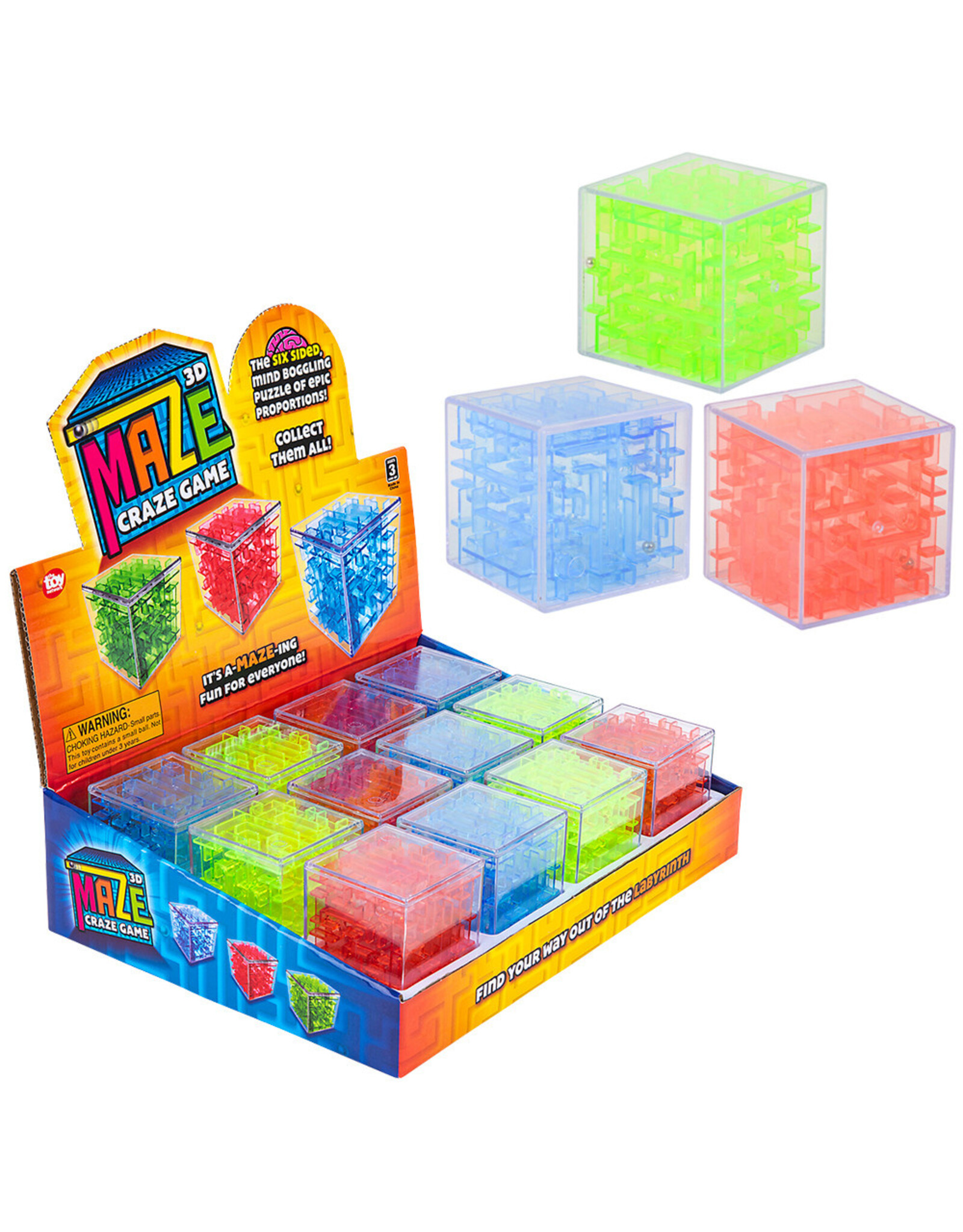 2" Puzzle Cube Game