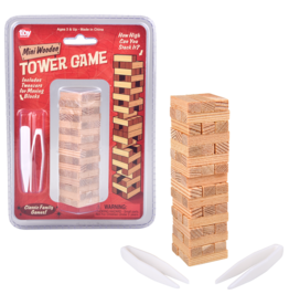 Mini Wooden Tower Game (3.75")
