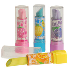 Lipstick Shaped Erasers