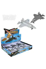 7.5" Die-Cast Pull Back F-35 Lightning