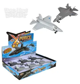 7.5" Die-Cast Pull Back F-35 Lightning