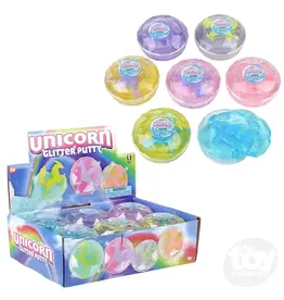 2.25" Unicorn Glitter Putty