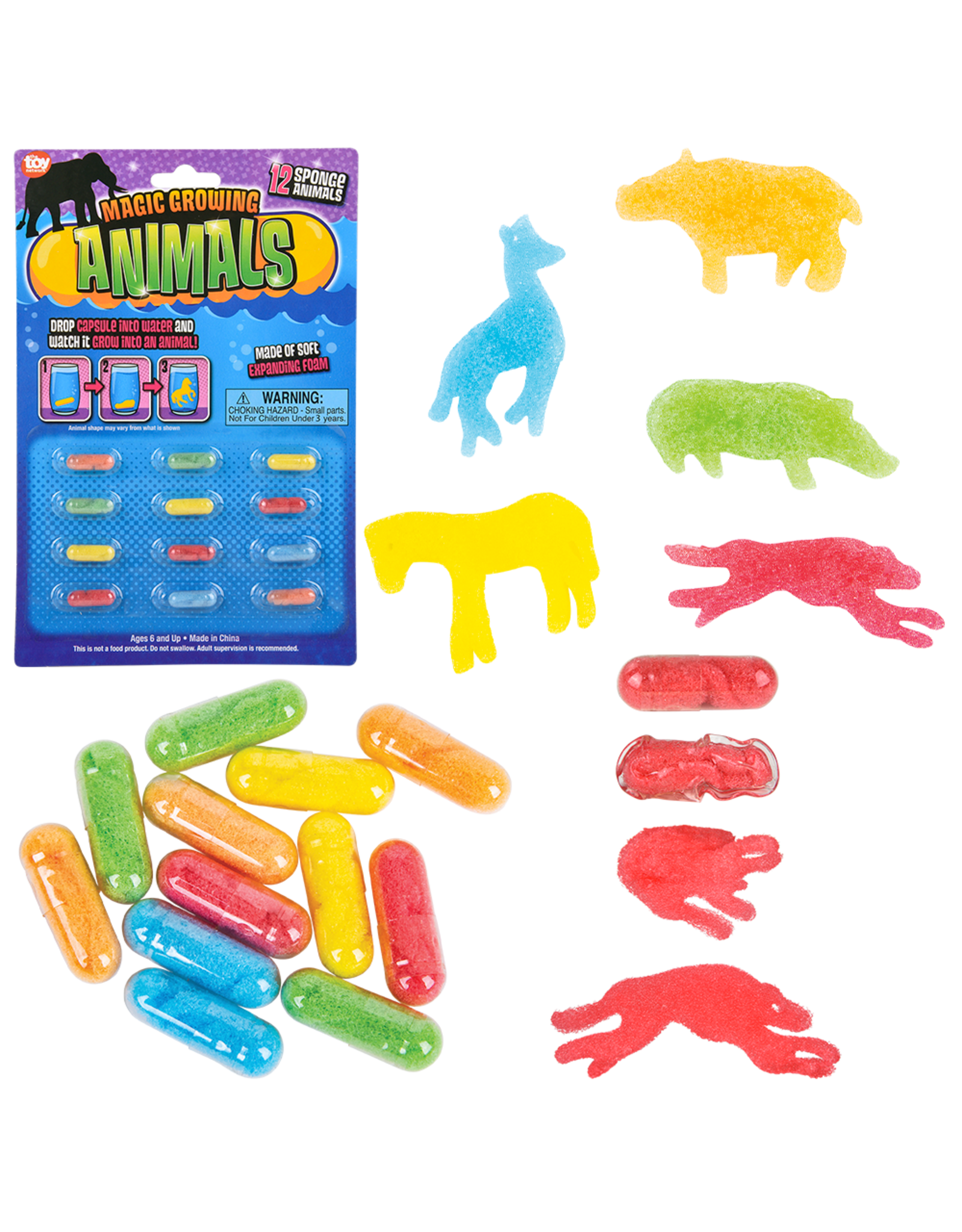 Magic Growing Animal Capsules