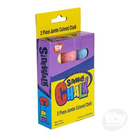 3Pc Jumbo Sidewalk Chalk 4