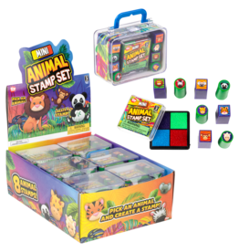 Mini Animal Stamp Set 3X2"