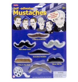 Pretend Play Mustaches - Self Adhesive