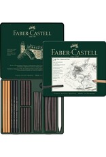 Faber-Castell 24ct Pitt Charcoal Set Tin