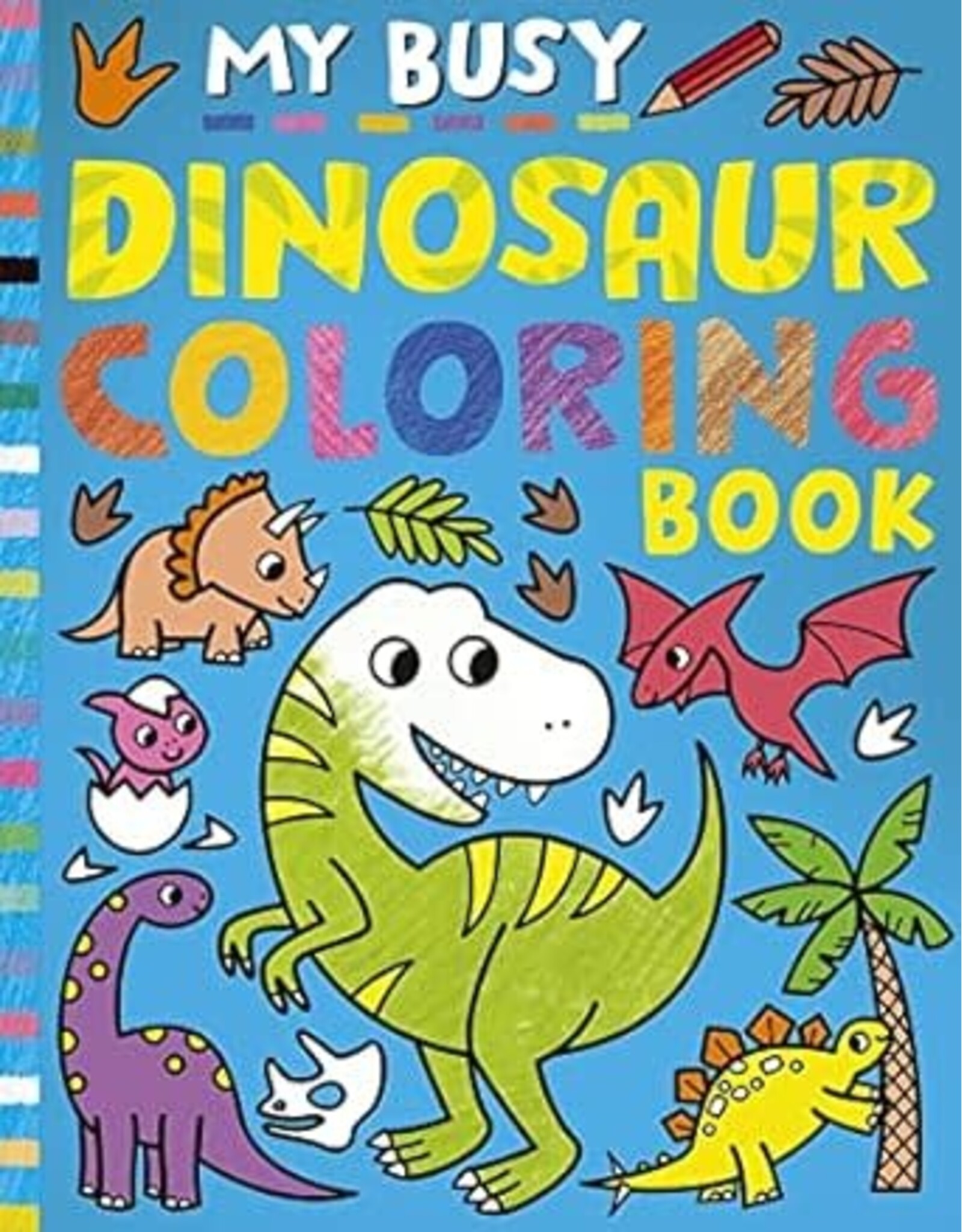 My Busy Dinosaur Coloring Book