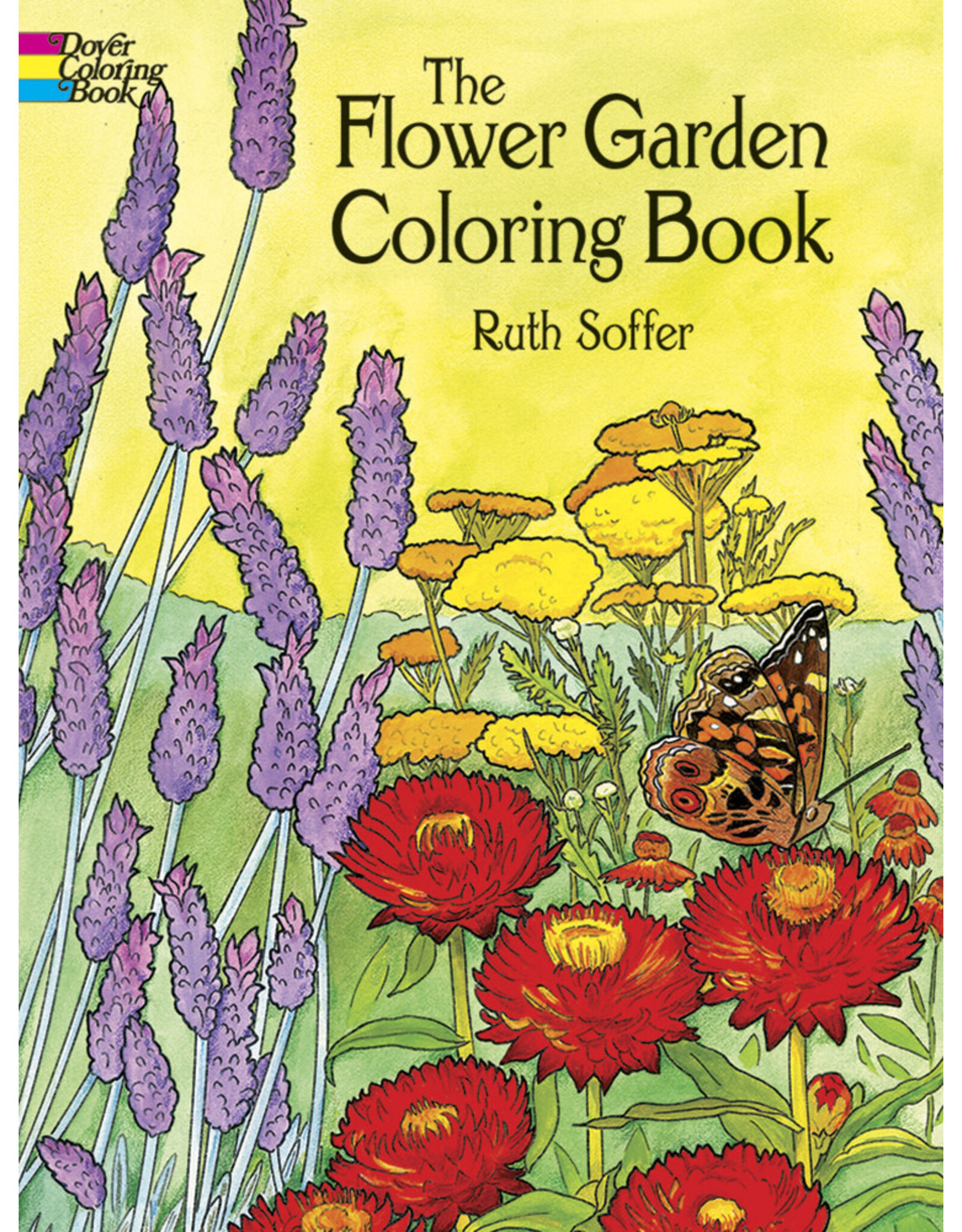 The Flower Garden Coloring Book