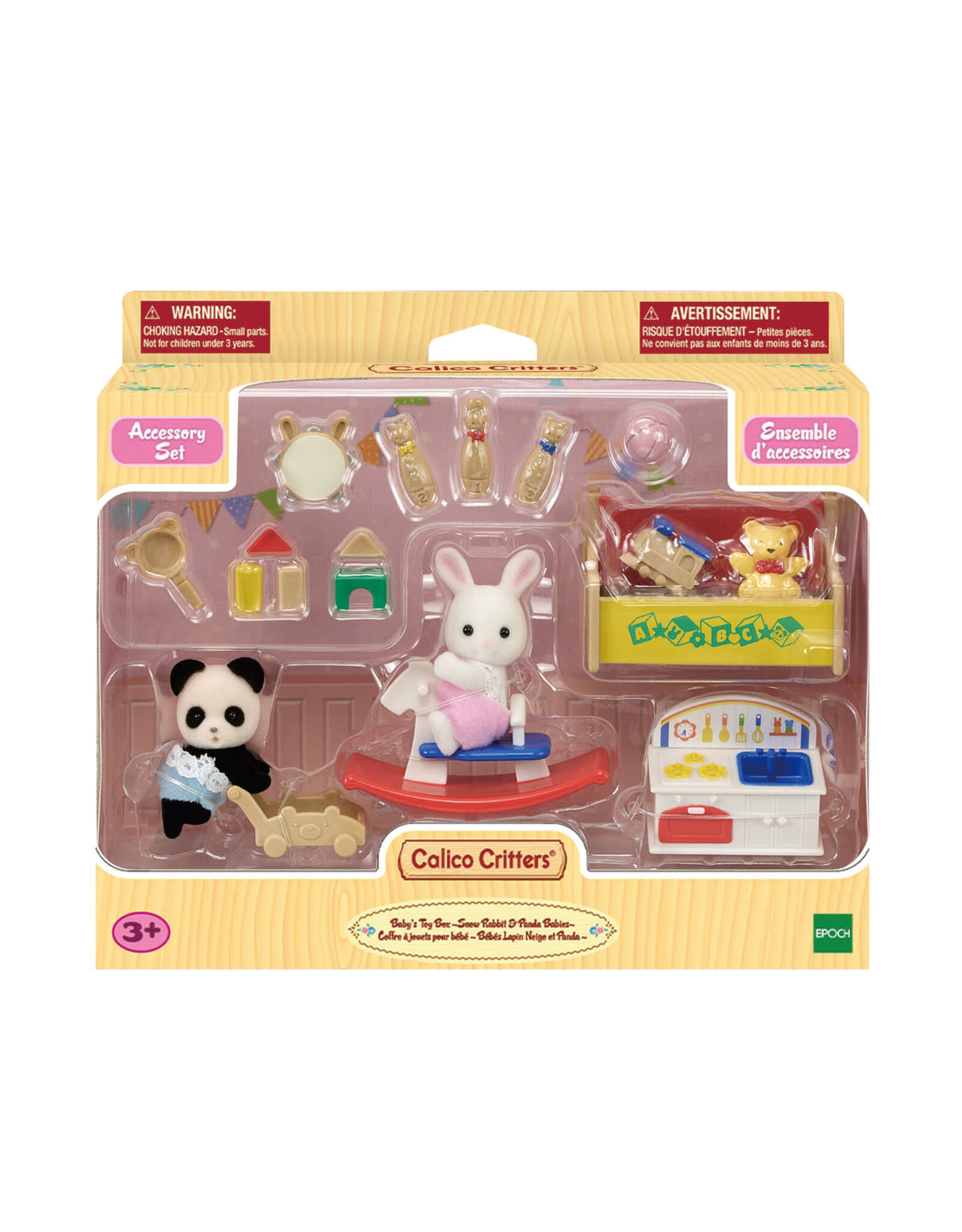 Baby's Toy Box - Snow Rabbit & Panda