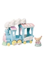 Floating Cloud Rainbow Train