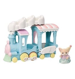Floating Cloud Rainbow Train