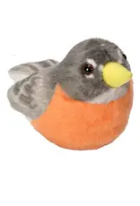 Audubon II American Robin Stuffed Animal - 5"