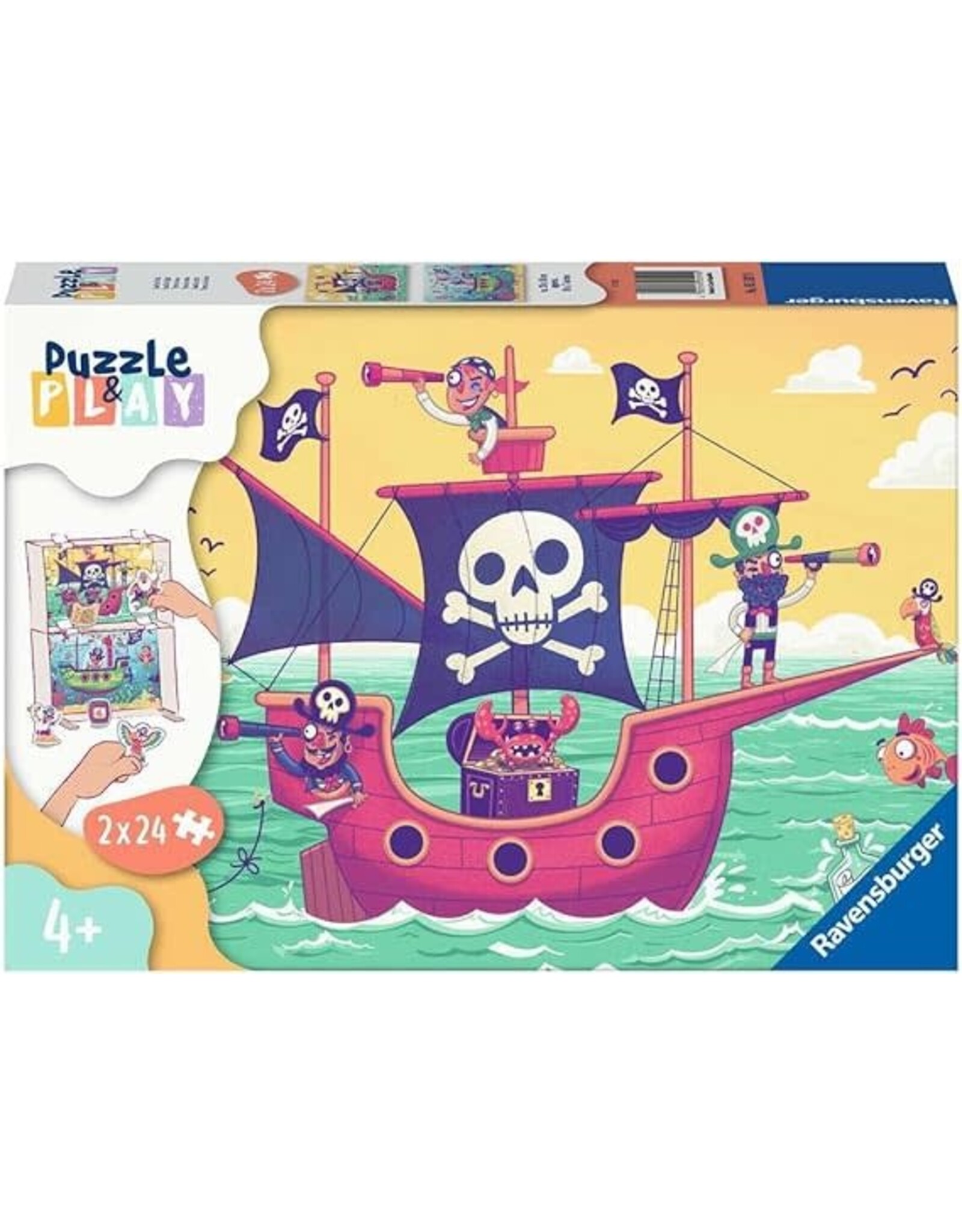 Puzzle & Play: Land in Sight 2x24 pc