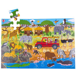 African Adventure Floor Puzzle