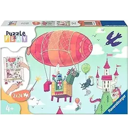 Puzzle & Play: Royal BBQ 2x24 pc