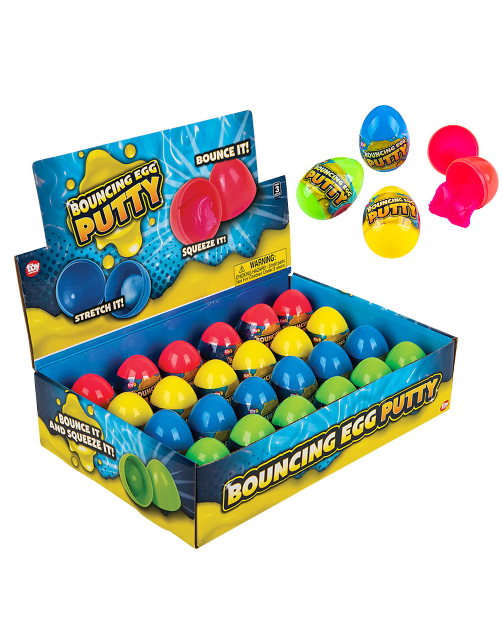 2.4" Bouncing Putty Egg