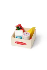 Wooden Food Groups Play Set - Dairy