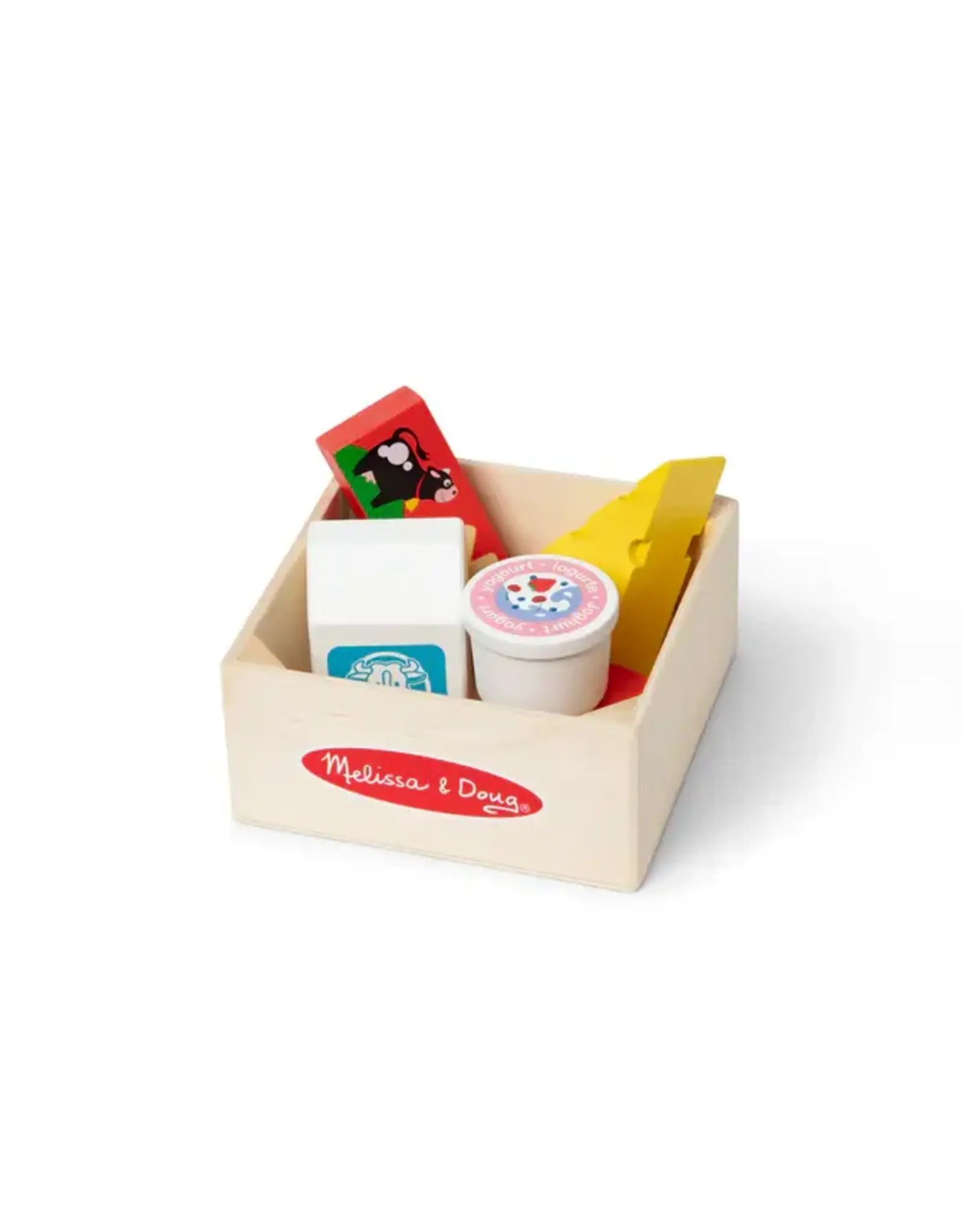 Wooden Food Groups Play Set - Dairy