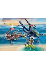 Battle with the Giant Octopus