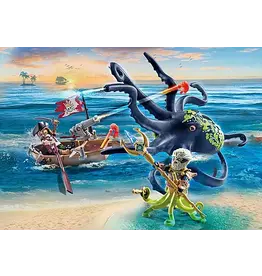 Battle with the Giant Octopus