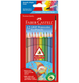 Faber-Castell 12ct Grip Watercolor EcoPencils