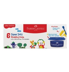 Faber-Castell Little Creatives Modelling Dough 50 gm set Of 6
