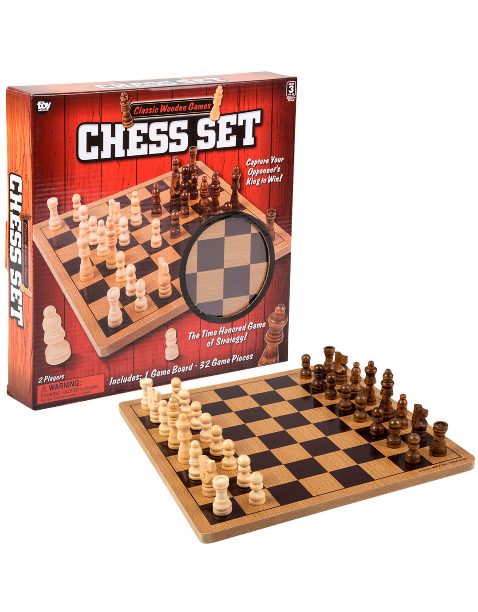 10" Wooden Chess Set