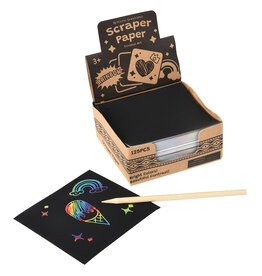 Rainbow Scraper Paper