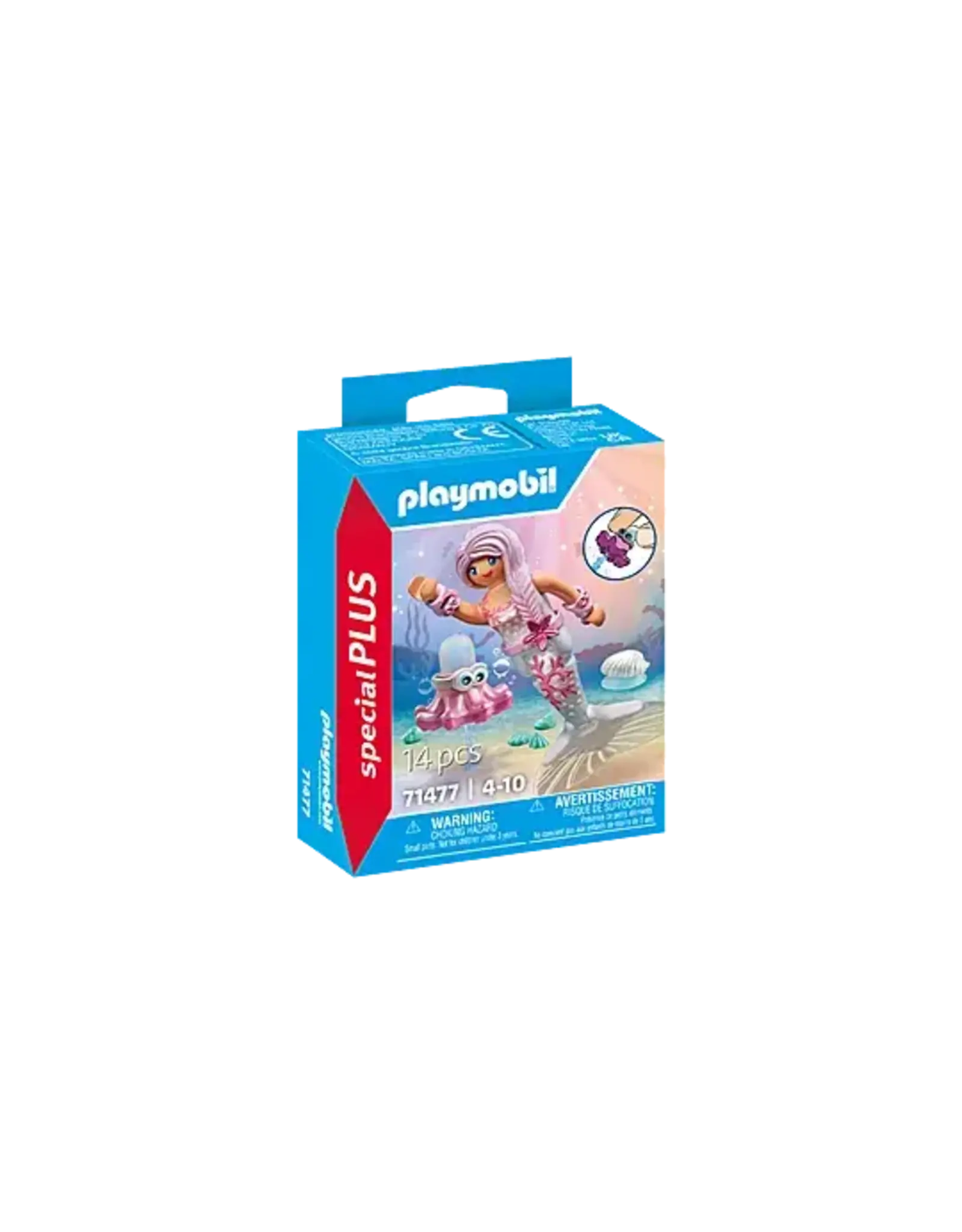Mermaid with Water Spray Octopus