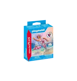 Mermaid with Water Spray Octopus