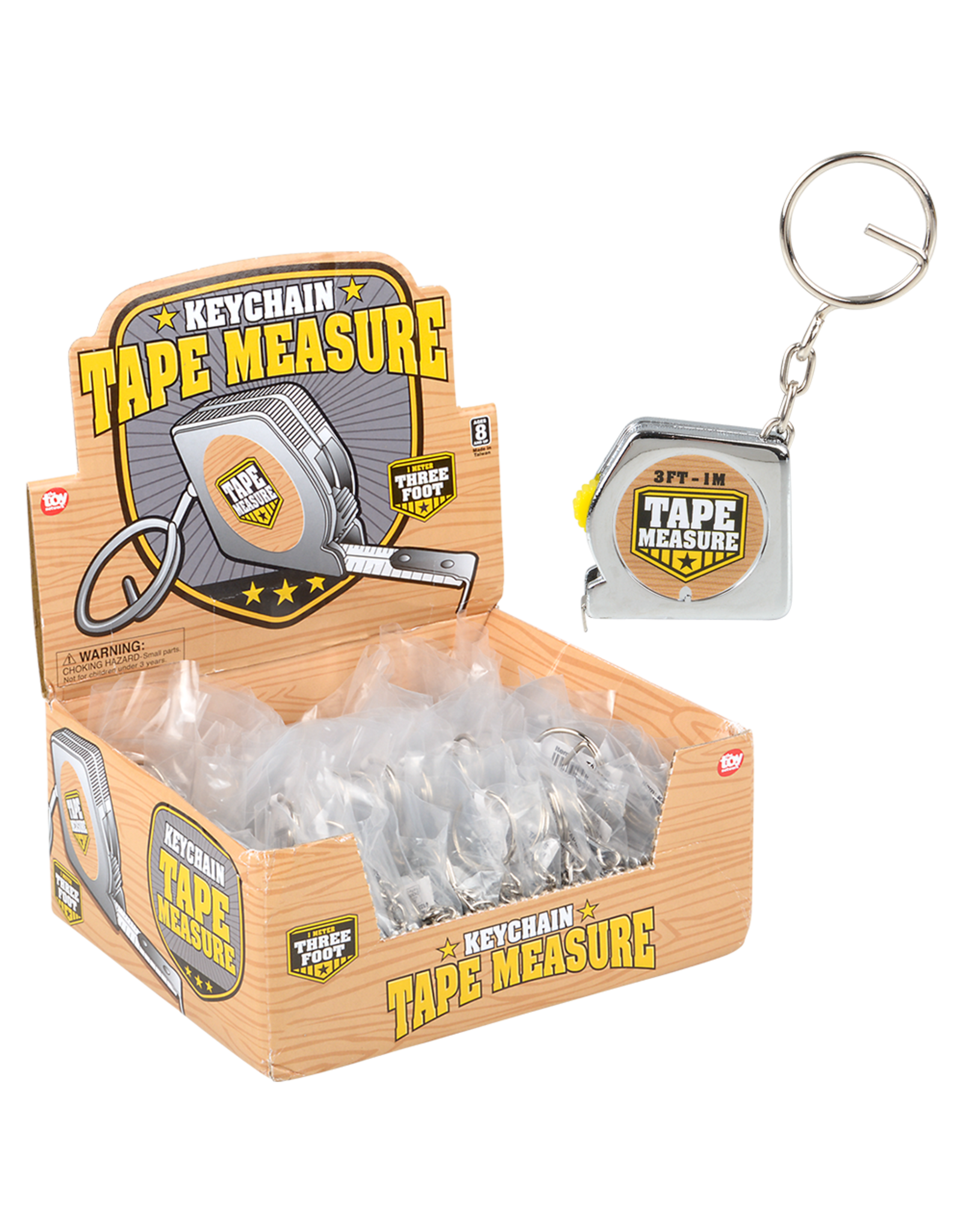 Tape Measure Keychain