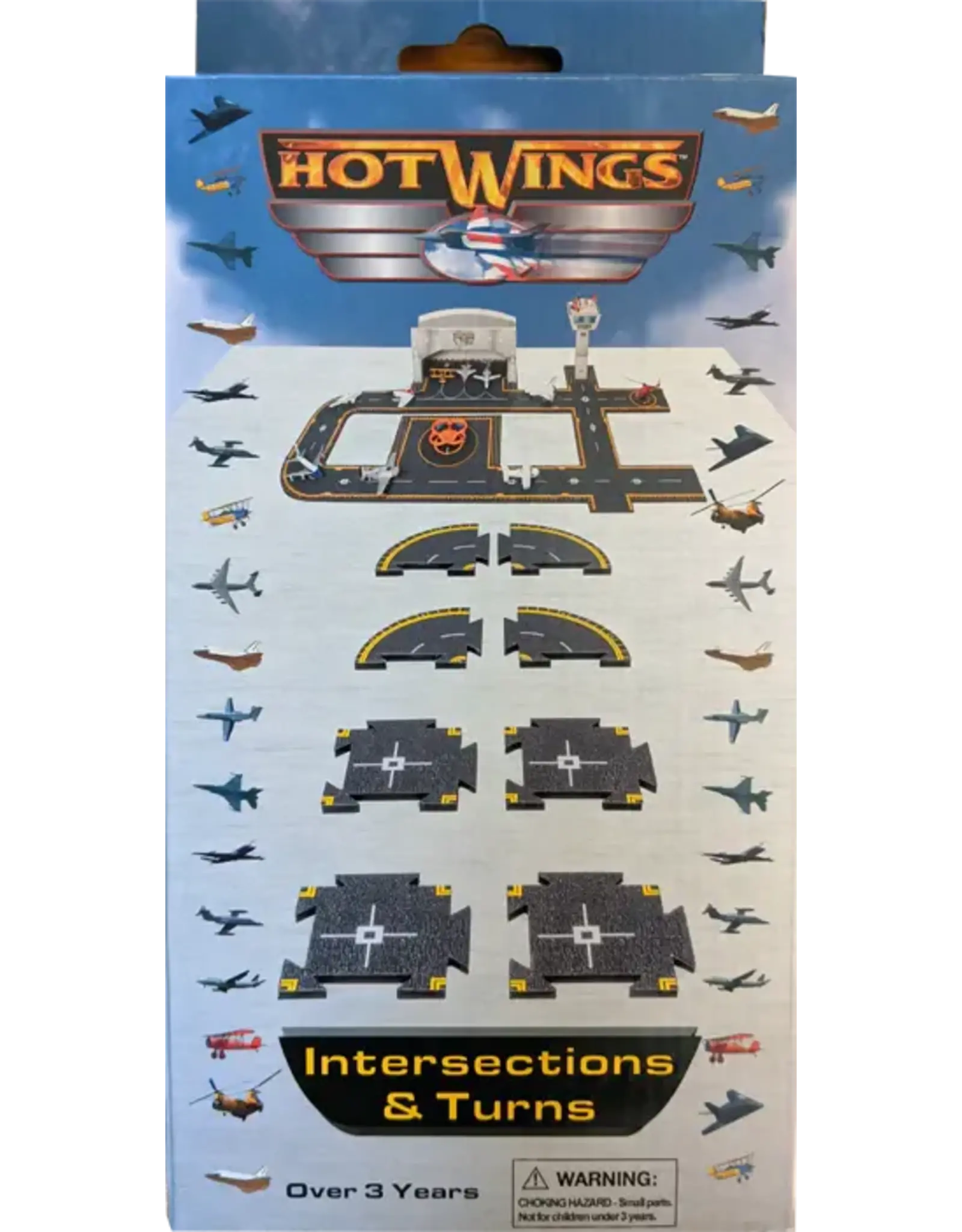 Hot Wings Planes Runway Turns & Intersection Accessories