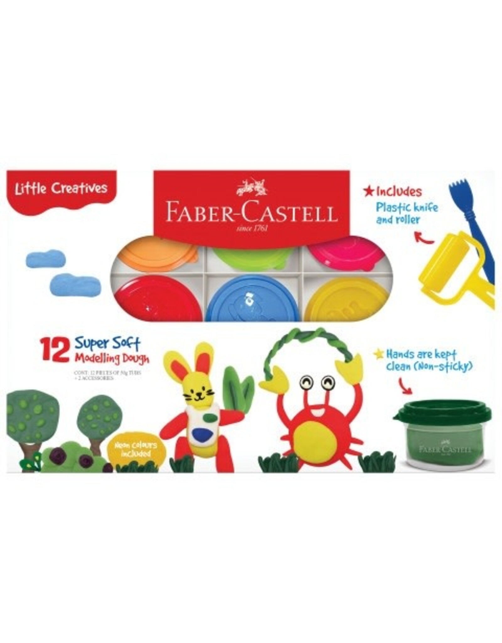 Modelling Dough set Of 12
