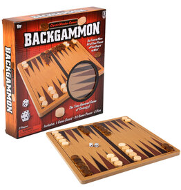 10" Wooden Backgammon