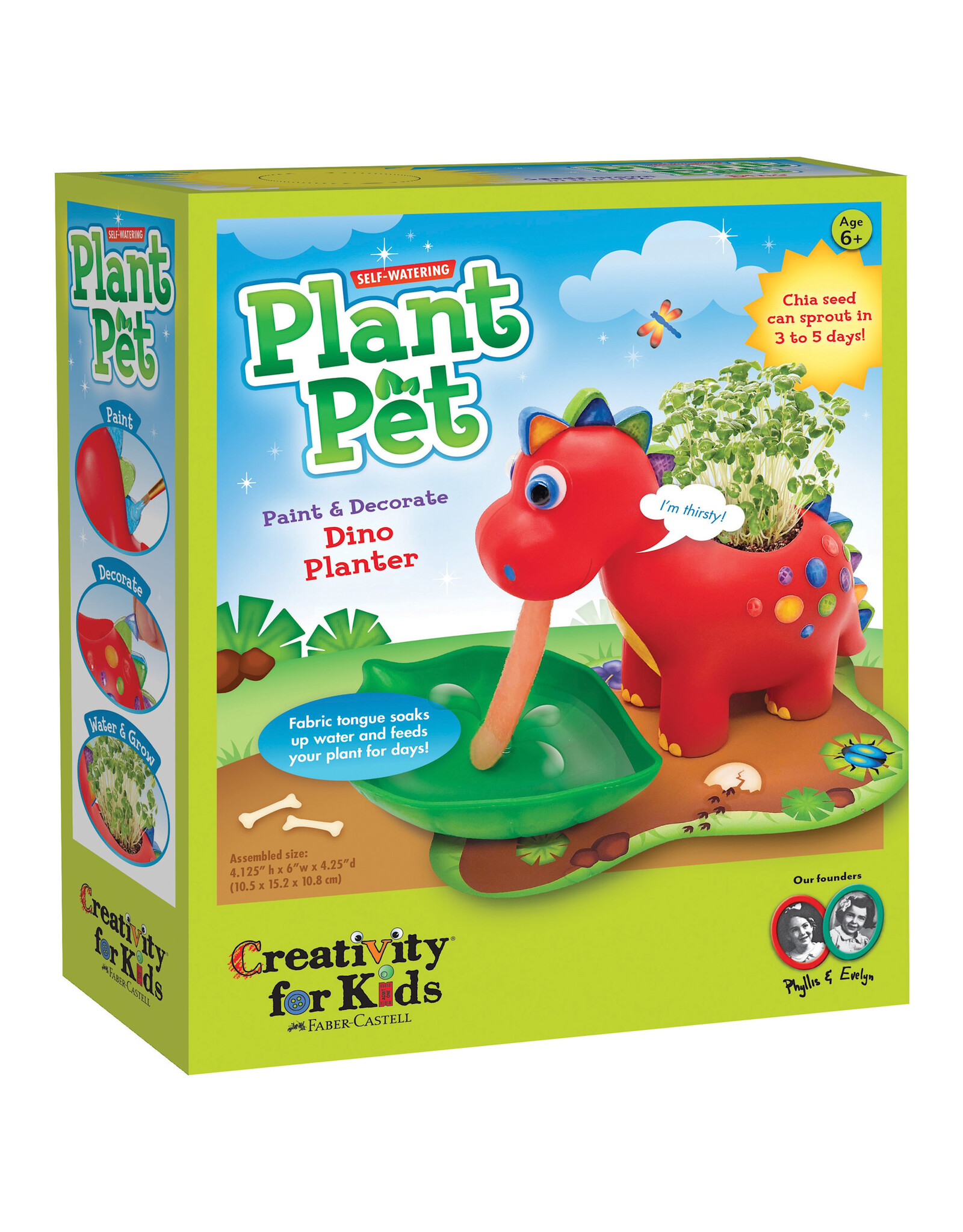 Faber-Castell Self-Watering Plant Pet Dinosaur
