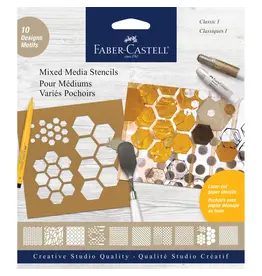 Faber-Castell Mixed Media Paper Stencils - Classic