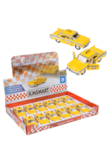 5' Diecast Pull Back Chevrolet Bel Air Taxi