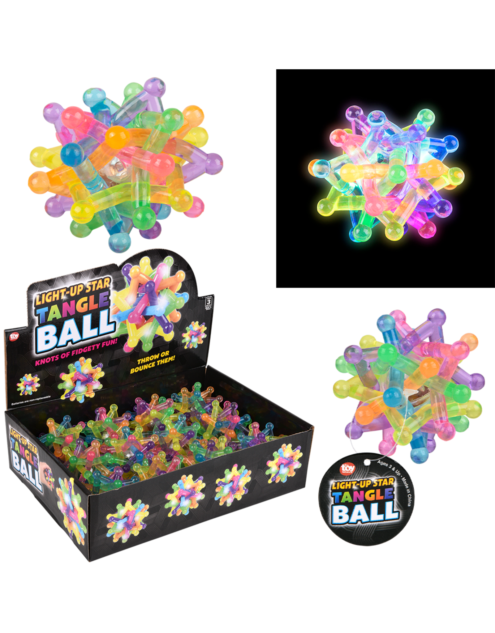 3" Light Up Tangle Ball
