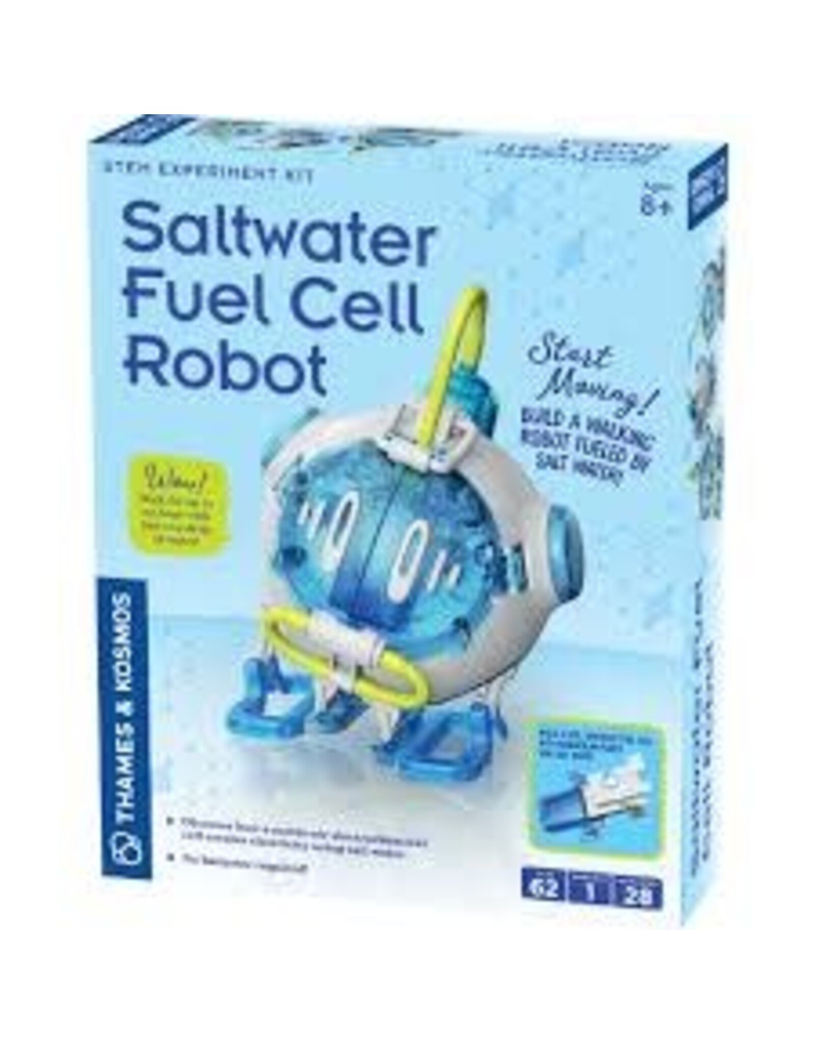 Saltwater Fuel Cell Robot