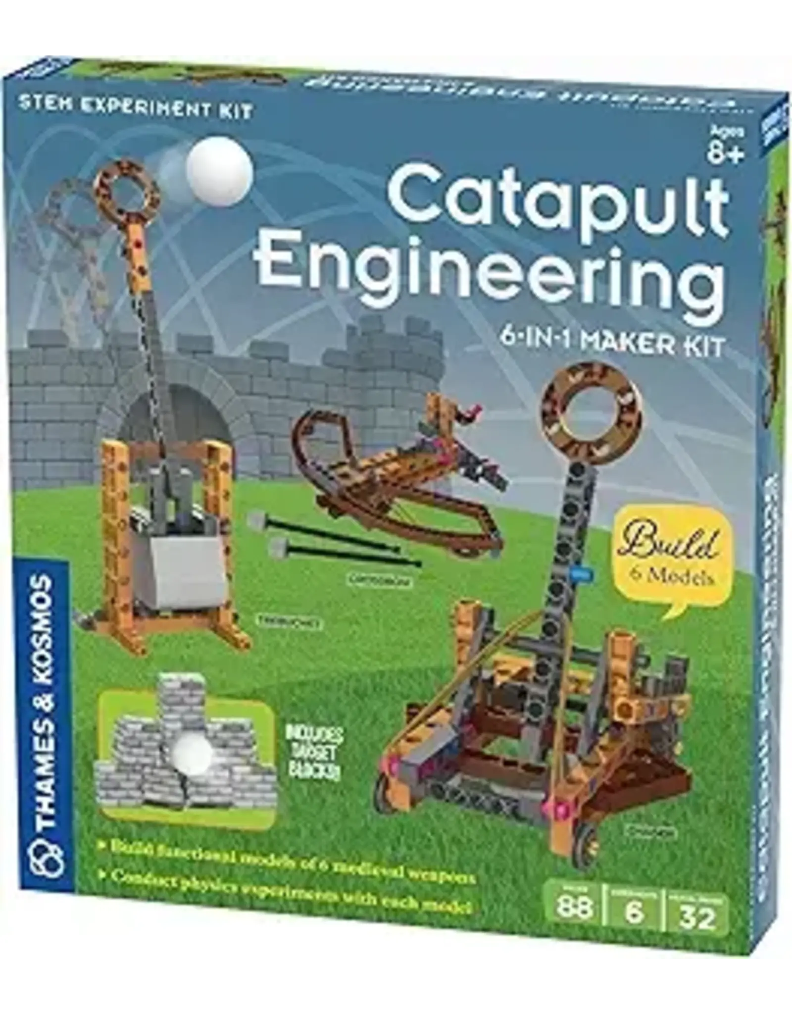Catapult Engineering: 6-in-1 Maker Kit