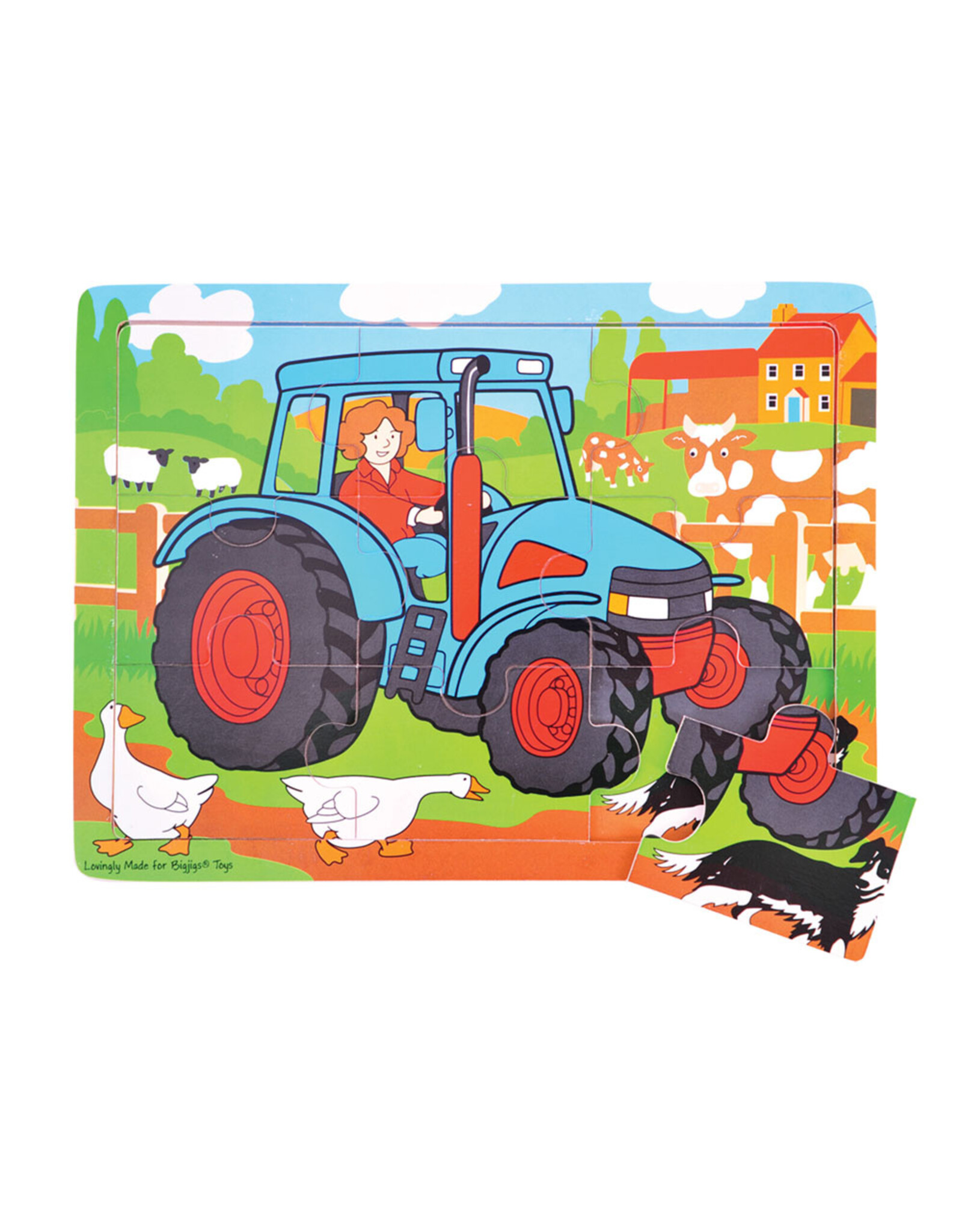 Tray Puzzle Tractor