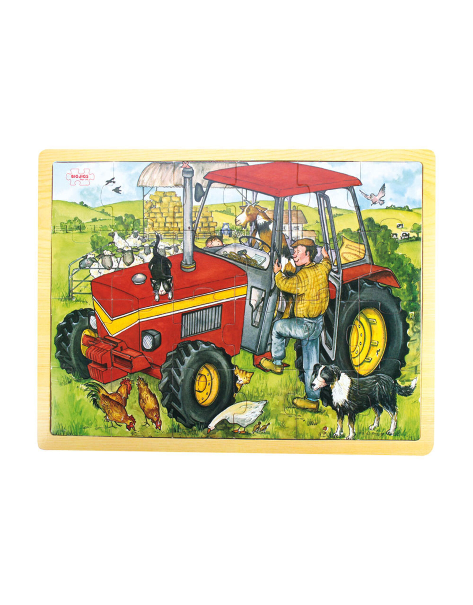Tray Puzzle Tractor- 24pc